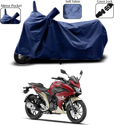 ANTHUB Waterproof Two Wheeler Cover for Yamaha(Fazer, Blue)