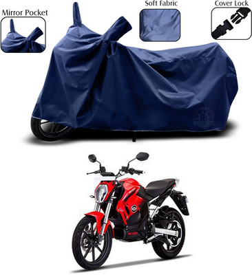 ANTHUB Waterproof Two Wheeler Cover for Revolt(RV 400, Blue)