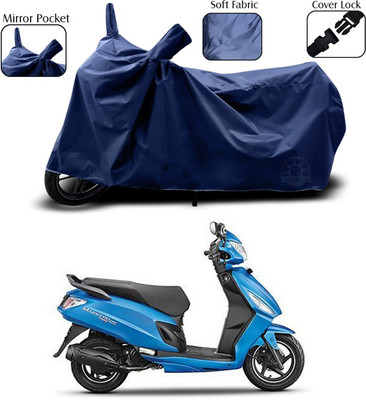 ANTHUB Two Wheeler Cover for Hero(Maestro Edge, Blue)