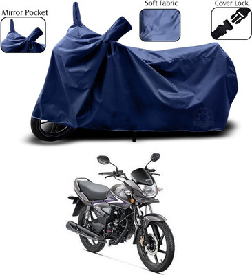 SEBONGO Two Wheeler Cover for Honda(CB Shine, Blue)