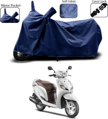 SEBONGO Two Wheeler Cover for Honda(Aviator, Blue)