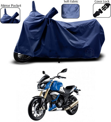 ANTHUB Waterproof Two Wheeler Cover for Mahindra(Mojo, Blue)