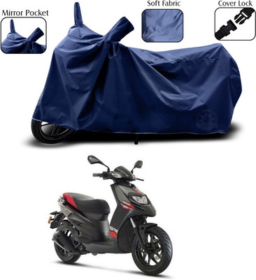 ANTHUB Waterproof Two Wheeler Cover for Aprilia(Storm 125, Blue)