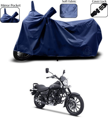 ANTHUB Waterproof Two Wheeler Cover for Bajaj(Avenger 160 Street, Blue)