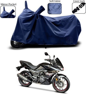 SEBONGO Two Wheeler Cover for Hero(Xtreme 200S, Blue)