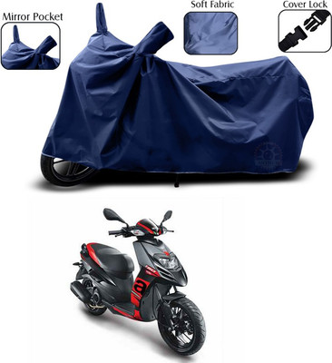 ANTHUB Two Wheeler Cover for Aprilia(SR 150, Blue)