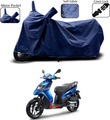 ANTHUB Waterproof Two Wheeler Cover for Aprilia(SR 125, Blue)