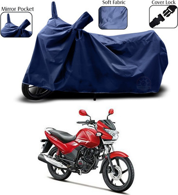SEBOMGO Waterproof Two Wheeler Cover for Hero(Achiever, Blue)