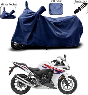 SEBONGO Two Wheeler Cover for Honda(Blue)