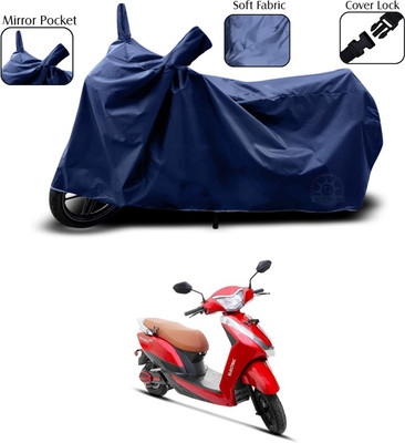 SEBOMGO Waterproof Two Wheeler Cover for Ampere(Magnus, Blue)