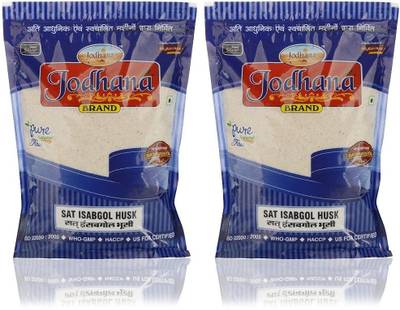 Jodhana Psyllium Husk (Sat-Isabgol) Pack of 2  (1000 g)