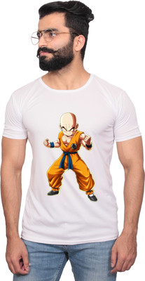 NITYANAND CREATIONS Graphic Print Men Round Neck Multicolor T-Shirt