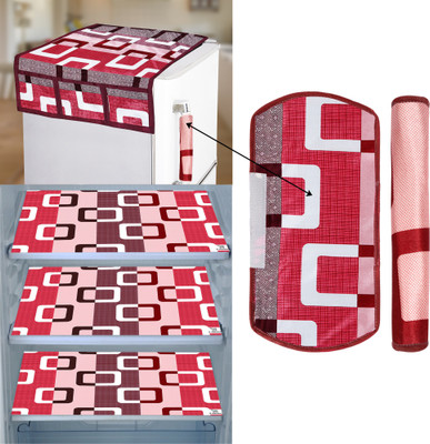 E-Retailer Refrigerator  Cover(Width: 99 cm, Value For Money Combo Pack Of 6 Pieces)