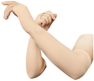 Euro Care UV Protection Riding Sleeves Riding Gloves(Beige)
