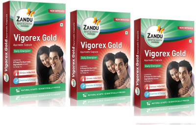 ZANDU Gold for Improving(Pack of 3, 30)