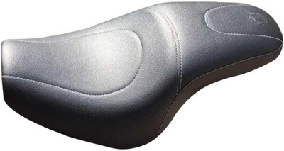 ANK Black Leatherite Durable & Comfortable Seat Cover Split Bike Seat Cover For Royal Enfield Thunder Bird 350, Thunder Bird 500