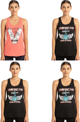 JOCKEY Women Tank Top/Vest(Pack of 4)