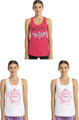 JOCKEY Women Tank Top/Vest(Pack of 3)