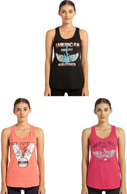 JOCKEY Women Tank Top/Vest(Pack of 3)