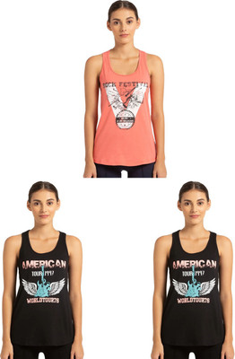 JOCKEY Women Tank Top/Vest(Pack of 3)