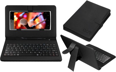 ACM Keyboard Case for Celkon Glory Q5(Black, Cases with Holder, Pack of: 1)