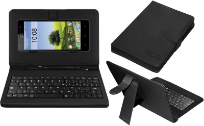 ACM Keyboard Case for Intex Aqua Life II(Black, Cases with Holder, Pack of: 1)