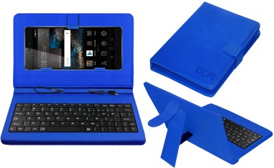 ACM Keyboard Case for Huawei P8(Blue, Cases with Holder, Pack of: 1)