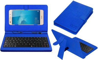 ACM Keyboard Case for Huawei Honor 5c(Blue, Cases with Holder, Pack of: 1)