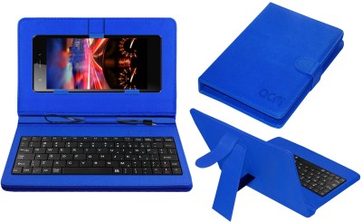 ACM Keyboard Case for Micromax Canvas Nitro 3 E352(Blue, Cases with Holder, Pack of: 1)