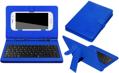 ACM Keyboard Case for Karbonn Smart A35(Blue, Cases with Holder, Pack of: 1)