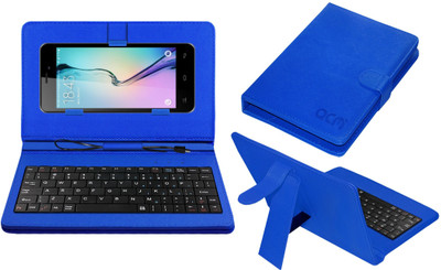 ACM Keyboard Case for Celkon Q567(Blue, Cases with Holder, Pack of: 1)
