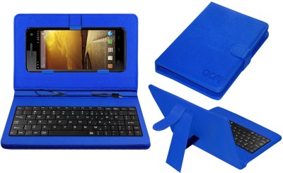 ACM Keyboard Case for Micromax Canvas 2 Colors A120(Blue, Cases with Holder, Pack of: 1)