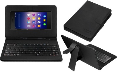 ACM Keyboard Case for Karbonn Quattro L51 Hd(Black, Cases with Holder, Pack of: 1)