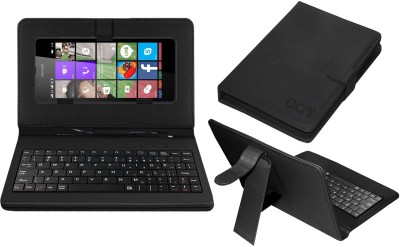 ACM Keyboard Case for Microsoft Lumia 540(Black, Cases with Holder, Pack of: 1)