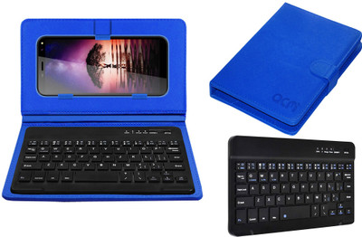 ACM Keyboard Case for I Kall K7(Blue, Cases with Holder) Flipkart