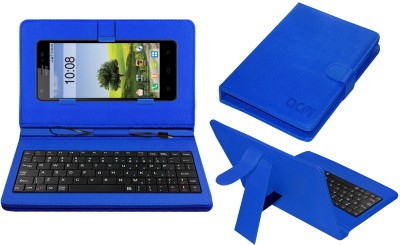 ACM Keyboard Case for Intex Aqua Life II(Blue, Cases with Holder, Pack of: 1)