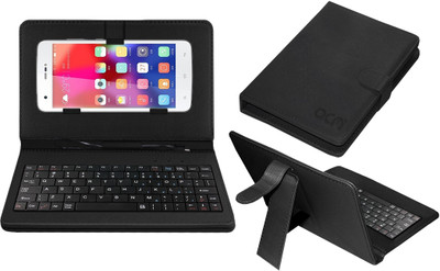 ACM Keyboard Case for Gionee Ctrl V6l 4g(Black, Cases with Holder, Pack of: 1)