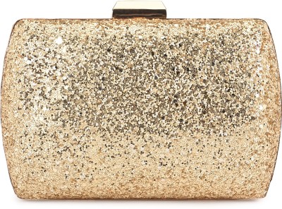 FOR THE BEAUTIFUL YOU Party, Casual Gold  Clutch