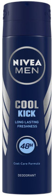 7% OFF on NIVEA Cool Kick Deodorant Spray - For Men(150 ml) 7% OFF on NIVEA Cool Kick Deodorant Spray - For Men(150 ml)