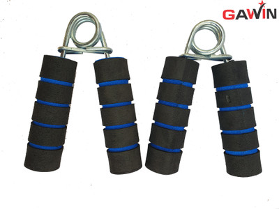 Gawin Blue Black Strip Foam Hand Grip/Fitness Grip