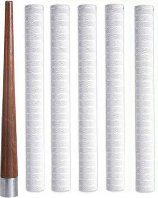Raider Set of 5 Cricket Bat Handle Grip with 1 Cricket Bat Handle Gripper Cone Chevron(Pack of 6)
