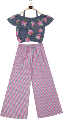 JULLY ENTERPRISE Girls Casual Top Pyjama(pink)