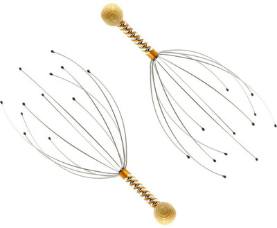 HEALTHCARE Bokoma Hand Held Scalp Head massager Relaxing Gadget Y22 Massager(Multicolor)