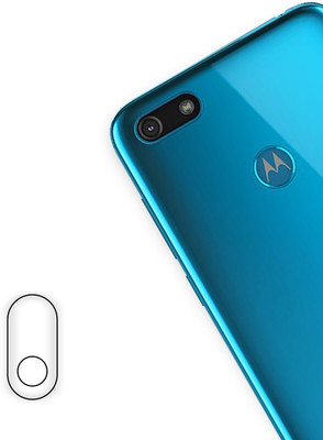 LIGHTWINGS Back Camera Lens Glass Protector for Moto E6 Play(Pack of: 1)