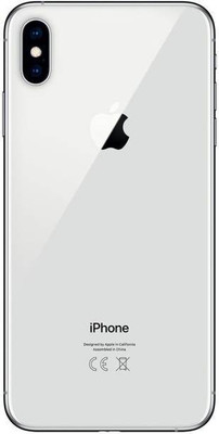 TECHFY Apple Iphone Xs Back Panel(White)