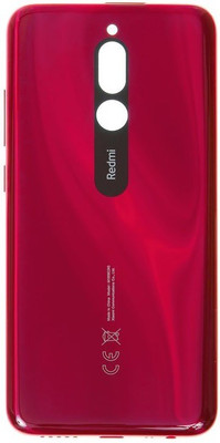 Sandreezz Xiaomi Redmi 8 Back Panel(Red)