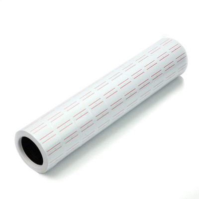 Samvardhan Price Labels Paper Tag Mark Sticker for Price Gun Labeller,10 Rolls Self-Adesive Paper Label(White)