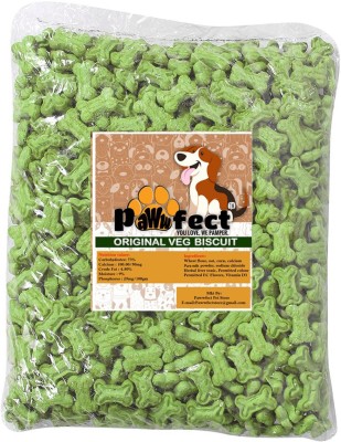 Pawwfect Freshly Baked Original Veg Puppy Biscuits (Pack of 1 kg) Vegetable Dog Treat(1 kg)