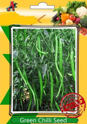 sporos GREEN CHILLI Seed(10 per packet)