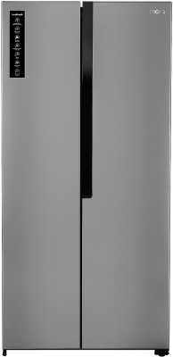 MarQ by Flipkart 468 L Frost Free Side by Side Refrigerator(Silver Steel, 468ASMQS)